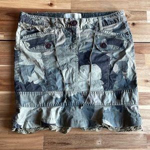 3/$20 DEPT Camouflage Skirt
